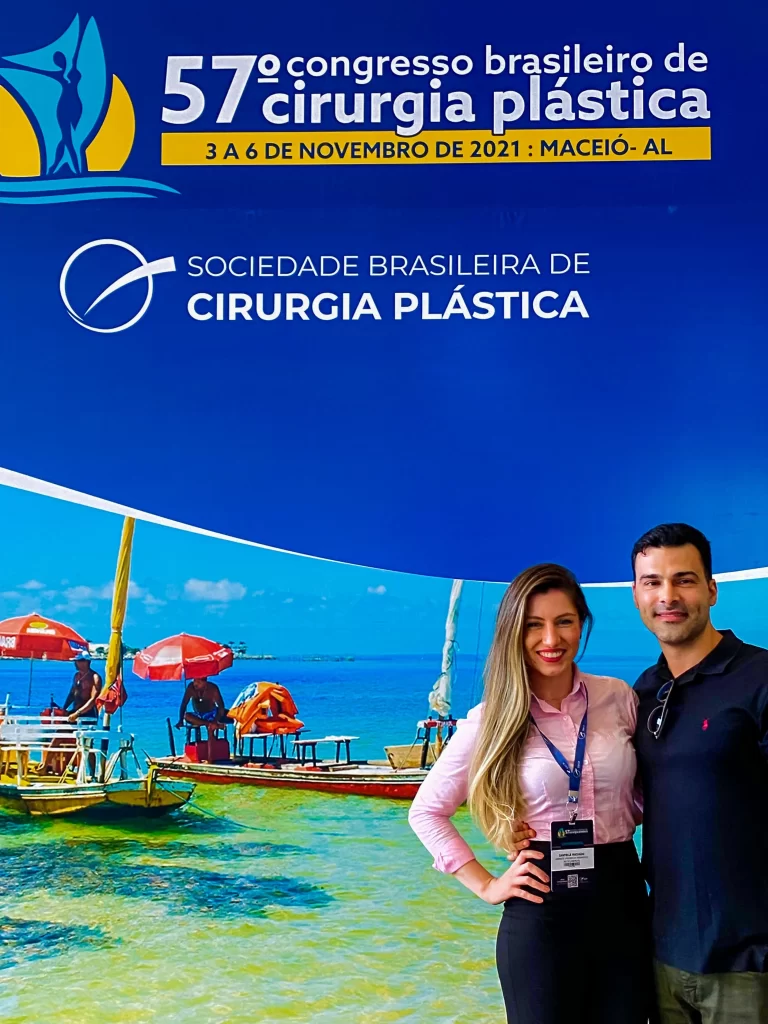 Dra. Danyelle Hott e Dr. Vitor Torturella — Congresso Cirurgia Plástica 2021