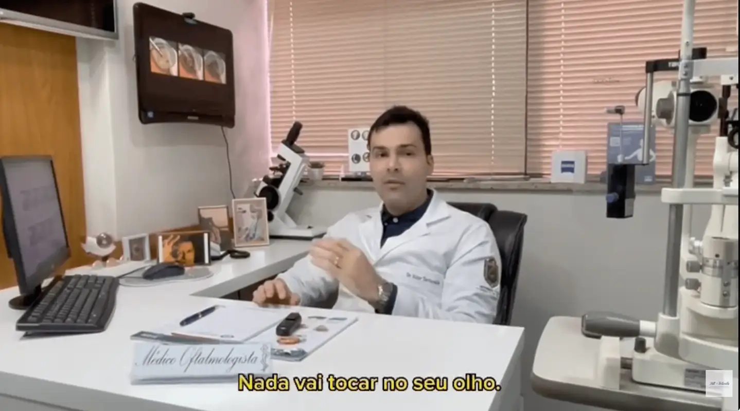Como é a cirurgia de catarata no RJ - explicação do Dr. Vitor Torturella